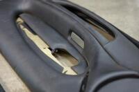 DB7: A pair of circa late 1990s DB7 model black leather door trims - 9
