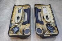 DB7: A pair of circa late 1990s DB7 model black leather door trims - 18