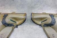 DB7: A pair of left and right side, circa late 1990s DB7 model, black leather interior quarter panel trims - 18