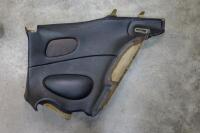 DB7: A pair of left and right side, circa late 1990s DB7 model, black leather interior quarter panel trims - 19