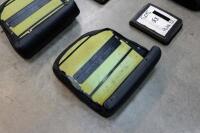 DB7: Six individual black leather seat pieces from a rear seat to suit a late 1990s DB7&nbsp;Vantage Sport model - 11