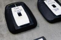 DB7: Six individual black leather seat pieces from a rear seat to suit a late 1990s DB7&nbsp;Vantage Sport model - 14