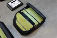 DB7: Six individual black leather seat pieces from a rear seat to suit a late 1990s DB7&nbsp;Vantage Sport model - 15