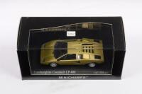 LAMBORGHINI: A Minichamps&nbsp;- Paul's Model Art, 1:43 scale, Lamborghini Countach LP400,&nbsp;in original box - 2