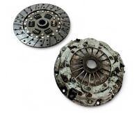 CLUTCH AND PRESSURE PLATE ASSEMBLY: Ten-inch diameter. - 2