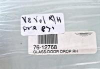 AMV8 GLASS: AMV8 Volante One NOS right hand door glass. - 2