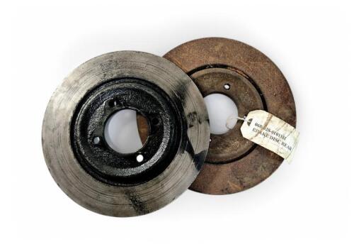 DBS REAR DISCS: One pair of rear discs for DBS models.