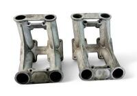 AMV8: One pair of carburettor intake manifolds. - 2