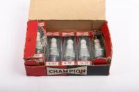 CHAMPION: A group of six new old stock N-9Y CHAMPION spark plugs - 2