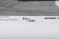 GEOGHEGAN: A Limited Edition PHASE THREE POSTERS black and white picture from Bathurst 1971 featuring Valiant Charger E38s. Leo Geoghegan signature - 3