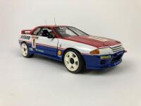 NISSAN: A 1:18 scale Biante Nissan Skyline GTR as raced by Mark Skaife/Jim Richards. L.E 1958/4626 - 5