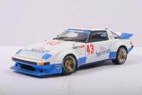 MAZDA RX7: A 1:18 scale Biante Mazda RX7 as raced to third place by Moffat/Bell in 1981 James Hardie 1000. Numbered '039'/500 - 2