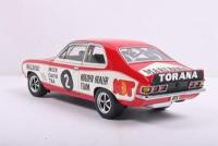 TORANA: A Limited Edition 1:18 scale Classic Carlectables Holden LJ XU-1 TORANA as raced by Peter Brock to victory in the 1974 Touring Car Championship. Numbered '1876'/2350 - 3