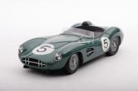 DBR1: A Shelby Collectibles, 1:18 scale, 1959 Aston DBR1, car No.5, with opening doors, bonnet, etc