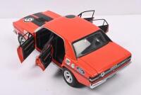 FALCON: A Limited Edition 1:18 scale Autoart FORD FALCON XY GTHO PHASE III as raced by Allan Moffat to first place in the 1973 Australian Touring Car Championship. CoA signed by Allan Moffat. Numbered '1640'/6000 - 3