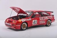 BOWE/JOHNSON: A Limited Edition 1:18 scale Autoart Ford Sierra RS 500 as raced by John Bowe/Dick Johnson in the 1988 European Touring Car Championship RAC Tourist Trophy at Silverstone. Dick Johnson & John Bowe signed CoA. Numbered '0137'/1254 - 3