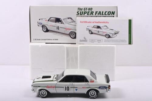 SUPER FALCON: A Limited Edition Classic Carlectables 1:18 scale 'The GT-HO SUPER FALCON, 1972 Bathurst ATCC Round 3 Winner'. One of 5000 pieces. Numbered '1011'