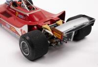 FERRARI: A 1:18 scale Exoto Ferrari 312T4 #12, as driven by Gilles Villeneuve, 1979 United States Grand Prix Watkins Glen (wet race) Winner Gilles Villeneuve, including removable body and a subscription letter to Exoto; in original box and inner packaging - 4