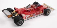 FERRARI: A 1:18 scale Exoto Ferrari 312T4 #12, as driven by Gilles Villeneuve, 1979 United States Grand Prix Watkins Glen (wet race) Winner Gilles Villeneuve, including removable body and a subscription letter to Exoto; in original box and inner packaging - 5