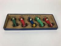 DINKY: An original Dinky Toys Gift Set No.249 ( Cooper-Bristol, Alfa Romeo, Ferrari, H.W.M., Maserati) - 5