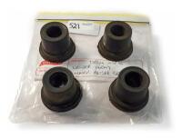 DB4 TO V8: Lower wishbone inner bush set with four bushes. Two brake reaction ball lock tabs. - 2