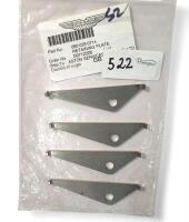 AMV8: Four NOS disc brake retaining plates - 2