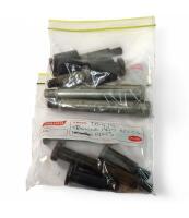 DB4/5: Seven trailing arm bolts, two with bushes.