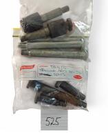DB4/5: Seven trailing arm bolts, two with bushes. - 2