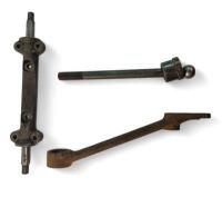 DBS: One upper front bush bone arm, track rod and upper wishbone spindle