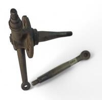 DBS: Left hand king pin assembly with steering arm, plus another steering arm. Two pieces. - 2