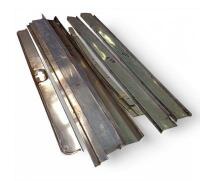 DBS: Five door sill pieces, four grill bar pieces, one boot lock sill moulding. - 2
