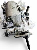 GEARBOX: An incomplete David Brown 2.6 Lagonda gearbox casing with many gears, shafts and sprockets. - 3