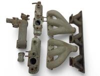DB2/LAGONDA: DB2/LAGONDA: 2.6 inlet and exhaust manifolds and parts.2.6 inlet and exhaust manifolds and parts.