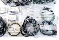 ASTON MARTIN RUBBER SEALING SECTIONS: Fifteen packets of various NOS sealing sections including DB4/5/6 Rear quarter light rubbers, DB4 door bottom rubbers, V8 overrider rubbers, DBS waist rubbers plus others. - 2