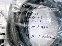 DB6 SEALING RUBBER SECTIONS: Nine packets of NOS rubbers including vent rubbers, door card rubber, rear and front quarter window, hinge pillar, headlight cover. - 6