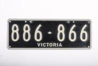 Six-Digit Victorian Custom Numeric plates '886.866', sold with rights to display NO RESERVE [Location: Cheltenham, VIC]