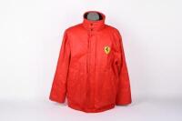 FERRARI: A very high quality official c1999 Ferrari jacket, mens size medium, embroidered&nbsp;Ferrari to breast, nylon shell, quilted inner lining