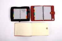 NOTEBOOKS & ORGANIZERS: A group of three high quality Ferrari branded notebooks/personal organizers - 3