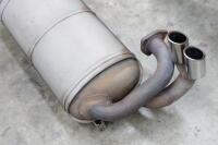 512TR: A Ferrari 512TR exhaust system, marked 'Ferrari TR-MF 02', used - 2