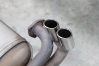 512TR: A Ferrari 512TR exhaust system, marked 'Ferrari TR-MF 02', used - 3
