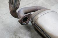 512TR: A Ferrari 512TR exhaust system, marked 'Ferrari TR-MF 02', used - 4