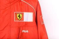 FORMULA ONE: A c2000s Scuderia Ferrari Formula One spray jacket by Fila, size USA Large, Vodafone and Shell sponsorship - 2