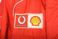 FORMULA ONE: A c2000s Scuderia Ferrari Formula One spray jacket by Fila, size USA Large, Vodafone and Shell sponsorship - 3