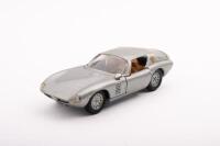 ALFA ROMEO: An Alfa Romeo Giulia 1600 Canguro&nbsp;in 1:43 scale, silver&nbsp;with flip top front, manufactured by Politoys, product number 529, made in Italy&nbsp;