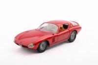 ALFA ROMEO: An Alfa Romeo Giulia 1600 Canguro&nbsp;in 1:43 scale, metallic red with flip top front, is missing the mirror,&nbsp; manufactured by Politoys, product number 529, made in Italy&nbsp;&nbsp;