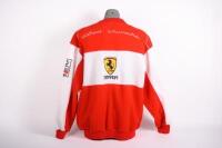 SCHUMACHER: A c2000s Ferrari Michael Schumacher fleece jacket with associated Vodafone, Marlboro & Shell sponsorship, size large - 5