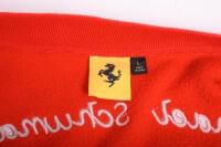 SCHUMACHER: A c2000s Ferrari Michael Schumacher fleece jacket with associated Vodafone, Marlboro & Shell sponsorship, size large - 7