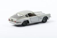 MASERATI MISTRAL: A Maserati mistral coupe in 1:43 scale, silver in colour, manufactured by Mebetoys, product number A-10, made in Italy&nbsp; - 2