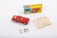 DB4: A original Corgi Toys Aston Martin D.B.4 No.218 within original box