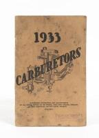 CARBURETORS: A rare 1933 CarburetTors guide booklet, printed in Australia, 64 pages